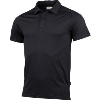 Lundhags Gimmer Merino Lt Polo Ms Tee Farbe: Black S