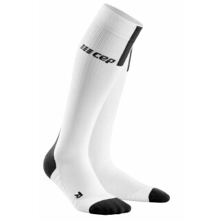 CEP Run Compression Socks 3.0 women Farbe: White/dark grey