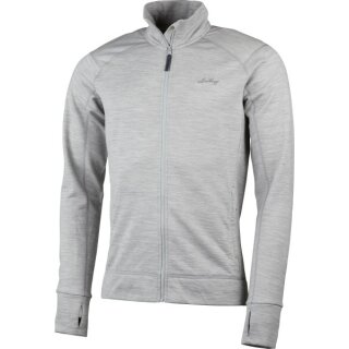 Lundhags Ullto Merino Ms Full Zip Farbe: Light Grey