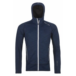 Ortovox FLEECE SPACE DYED HOODY M Farbe: Dark Navy Blend