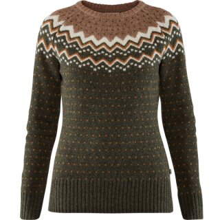 Fjällräven Övik Knit Sweater W Farbe: Deep Forest