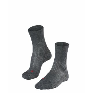 FALKE Stabilizing Wool Damen Socken Asphalt mel.