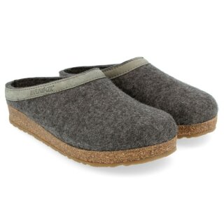 Haflinger Grizzly Torben Hausschuhe Farbe: Anthrazit (Größe 43-46)