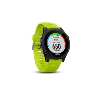 Garmin Forerunner® 935, Triathlon-Bundle (Schwarz mit gelbem Armband)