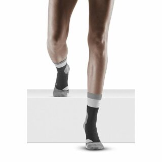 CEP Hiking Light Merino Compression Socks women Mid Cut stonegrey grey