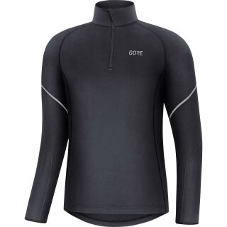 GORE M Mid Long Sleeve Zip Shirt Black