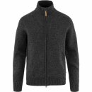 Fjällräven Övik Zip Cardigan Knit M Dark Grey