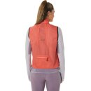 Asics metarun packable vest women papaya L