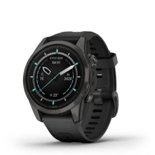 Garmin EPIX PRO (GEN 2) - SAPPHIRE EDITION 42MM Schwarz/Carbongrau Titan DLC ​