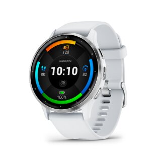 Garmin Venu 3 Steinweiss/Silber 45mm