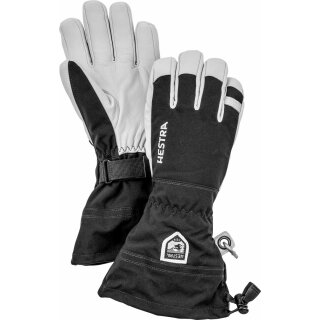 Hestra Army Leather Heli Ski 5 Finger Black 10