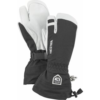 Hestra Army Leather Heli Ski 3 finger Black 10