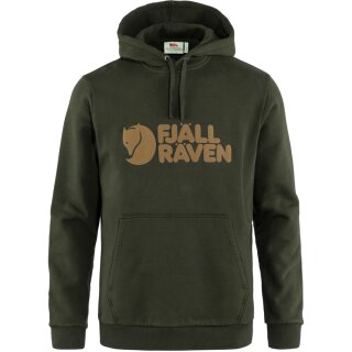 Fjällräven Logo Hoodie M deep forest