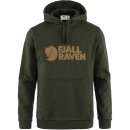 Fjällräven Logo Hoodie M deep forest