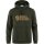 Fjällräven Logo Hoodie M deep forest