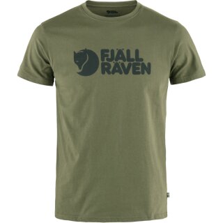 Fjällräven Logo T-shirt M laurel green