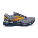 Brooks Adrenaline GTS 23 men Grey Crown Blue Orange EUR 43