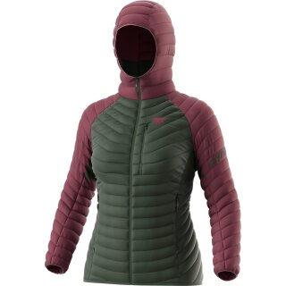 Dynafit RADICAL DWN RDS W HOOD JKT dark rose