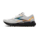 Brooks Adrenaline GTS 23 GTX Oyster Mushroom Orange Blue