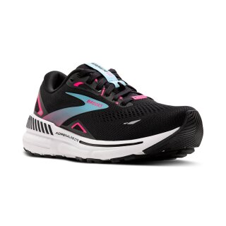 Brooks Adrenaline GTS 23 GTX Black Knockout Pink Aqua