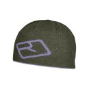 Ortovox MERINO LOGO KNIT BEANIE dark wild herbs