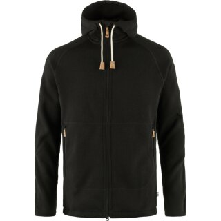 Fjällräven ÖVIK FLEECE HOODIE M black