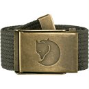 Fjällräven Canvas Brass Belt mountain grey
