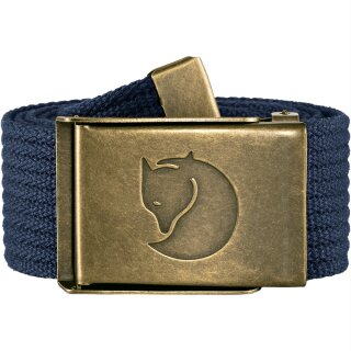 Fjällräven Canvas Brass Belt dark navy