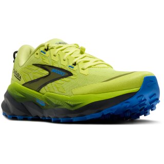 Brooks Cascadia 19 sunny lime black blue