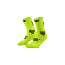 CEP run socks mid cut 5.0 lime black