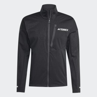 Adidas Terrex Xperior Cross-Country Ski Softshell Jacket BLACK