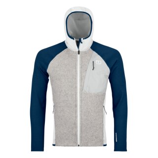 Ortovox fleece gp classic knit hoody m grey ice