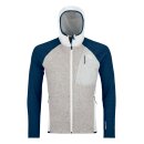 Ortovox fleece gp classic knit hoody m grey ice