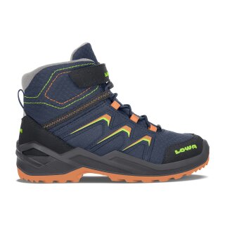 Lowa MADDOX WARM GTX MID JR navy orange  (Gr. 36-40)
