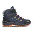 Lowa MADDOX WARM GTX MID JR navy orange  (Gr. 36-40)