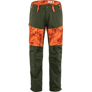 Fjällräven LAPPLAND HYBRID TROUSERS M Orange Multi Camo-Deep Forest