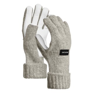 Ortovox CLASSIC WOOL GLOVE LEATHER grey blend