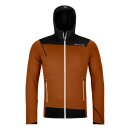 Ortovox FLEECE LIGHT HOODY M bristle brown