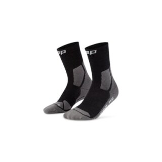 CEP Hiking Light Merino Compression Socks black/grey