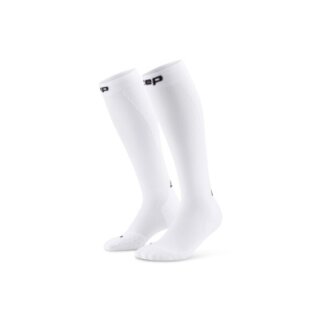 CEP The Run Compression Socks tall white