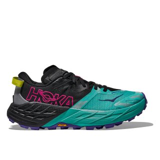 Hoka W SPEEDGOAT 7 BLACK / ELECTRIC AQUA