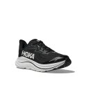 HokaY CLIFTON 10 BIG KIDS BLACK / WHITE