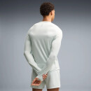 Puma M RUN CLOUDPUN LONG SLEEVE Créme De Mint