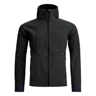 Ortovox VENET SOFTSHELL HOODED JKT M black raven