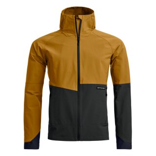 Ortovox VENET SOFTSHELL HOODED JKT M dark cumin