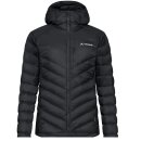 Vaude Wo Monviso Down Hooded Jacket black