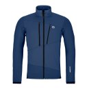 Ortovox FLEECE GRID JACKET M blue nunatak