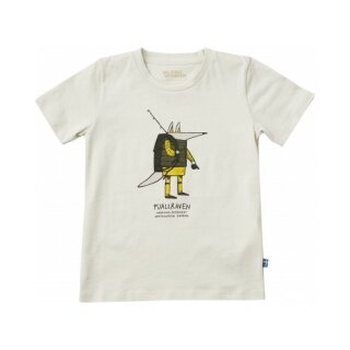 Fjällräven Kids Trekking Fox T-shirt Farbe: CHALK WHITE